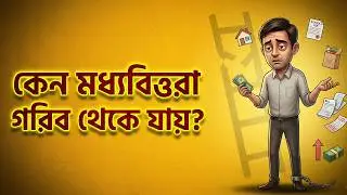 কেন মধ্যবিত্তরা গরিব থেকে যায়? | The Middle Class Trap Explained | Why you are poor