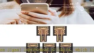 5PCS Mobile Phone Signal Enhancement Stickers, Phone Signal Enhancement Signal Antenna Reception Bo