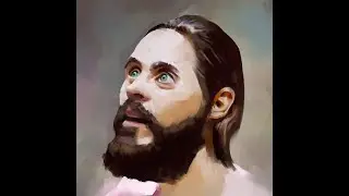 Jared Leto portrait speedpaint