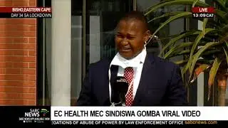 Andidikwe | EC Health MEC Sindiswa Gomba viral video