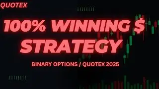 Best Quotex Binary Options Strategy 2025 | 100% Winning Setup for Beginners | Bashi Trader Official