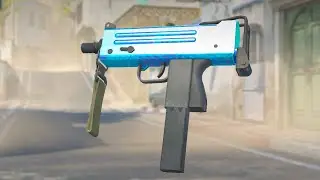 CS2 Updated MAC 10 LAPIS GATOR - NEW UPDATED CS2 MAC 10 SKINS
