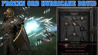 ❄️🌪️Frozen Orb Hurricane Druid &ndash; Dual Cold Destruction | Diablo 2 Resurrected