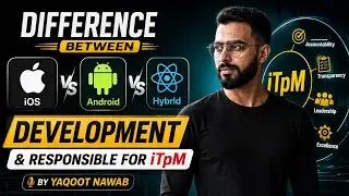 iOS vs Android vs Hybrid Development | ITPM Responsibilities | Yaqoot Nawab