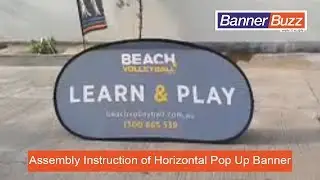 Assembly Instructions of Horizontal Pop Up Banner