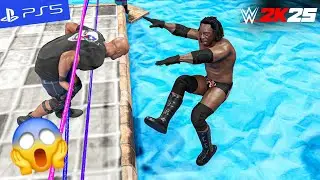 WWE 2k25 - Splash of Immortality: Legends Rumble in Water | PS5