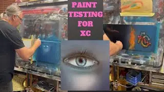 XC Ford Falcon Paint Testing for the Aussie Garage Promo Van