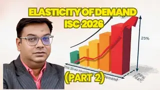 Elasticity of Demand ISC class 12 Economics | Revision for Boards 2026|
