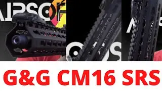 G&G CM16 SRS|Unboxing beste anf&auml;nger waffe