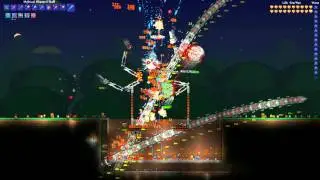 Terraria - Blizzard Staff vs. Mech Bosses