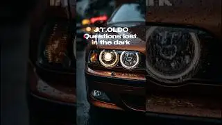 Questions lost in the dark (J.T.OLD0) #bmwe39 #bmwedit #carshorts #neonnight #jtold0