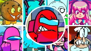 MELTDOWN but Every Turn a Different Character Sings🎙 (FNF FNF VS Imposter 2025)