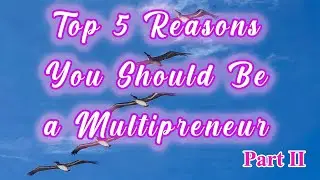 Top 5 Reasons You Should Be a Multipreneur