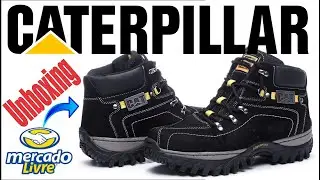 Bota Caterpillar Adventure Original ou Replica Mercado Livre Carteira Cinto Chinelo Unboxing