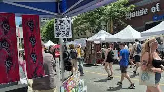 Art on Deck @ the Big on Bloor Festival in Toronto, Ontario - July 2025