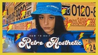How to edit Retro Aesthetic Vintage effect ✨| Lightroom Mobile Preset Tutorial Free DNG & XMP