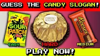 Guess the Candy by Slogan Quiz! (HARD DIFFICULTY)
