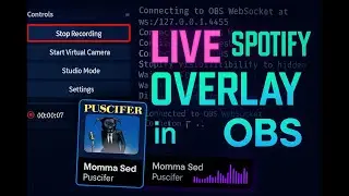 [DEMO] How I Built a Real-Time Spotify Overlay for OBS with Node.js (No Plugins!)