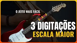 Escala Maior na Guitarra|Os 3 Formatos Mais F&aacute;ceis Para Come&ccedil;ar
