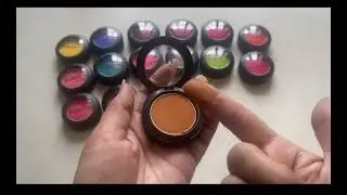 Shimmer or Metallic eyeshadows ASMR #makeup 