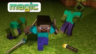 Try Magic Weapons | Minecraft Gameplay