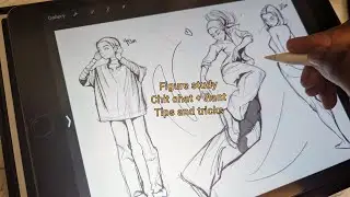 I suck at Drawing Figures so I practice! DRAW WITH ME!!
