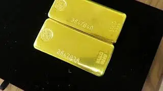HUGE gold bar unboxing