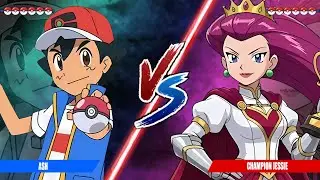 Pok&eacute;mon Battle Multiverse: Эш против чемпионки Джесси