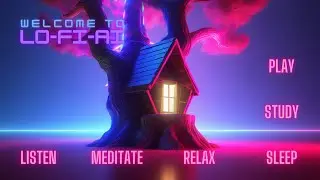 🎵 'Neon Treehouse' - Relaxen - Meditieren - Studieren - Lernen - Entspannen 🎵