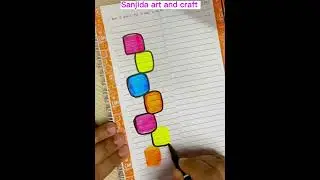 Separation/divider ideas #shorts   #craft #lettering  #bulletjournal  #journal #sanjidaartandcraft