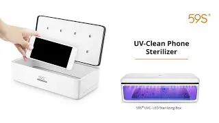 UVC-Clean Phone Sterilizer | 59S S2 UVC LED Light Sterilizing Box