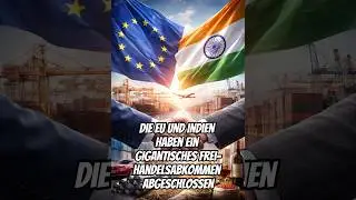 Die EU und Indien haben ein gigantisches Freihandelsabkommen abgeschlossen