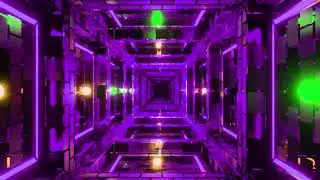 7 hours 4k Square shaped Animation Flashing Relaxing Abstract background Video loop meditation