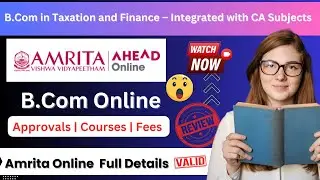 Bcom in Taxation and Finance &ndash; Integrated with CA Subjects || Best Course For Commerce Students