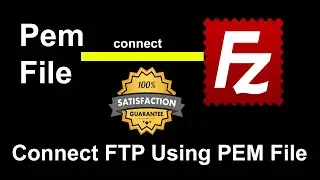 How To Connect FTP Using PEM File Step By Step In Hindi | Connect FTP using pem file