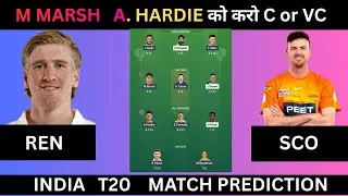 Perth Scorchers vs Melbourne Renegades 36th Prediction | PRS vs MLR Match Prediction #BBL2026 LIVE