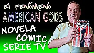 AMERICAN GODS ✔️ Una NOVELA de éxito, un CÓMIC bien plateado y una SERIE de TV cancelada