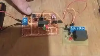 CD4060 timer/counter and relay