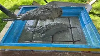 Beton S&auml;ulenabdeckung selbst gemacht