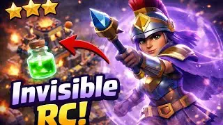 Royal Champion Invisibility Play | Perfect War Attack Breakdown. 