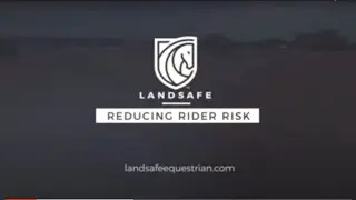 Landsafe Equestrian - Rider Fall Safety Training with vest pop demo