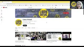 How 2: Access The Lions Virtual YouTube Channel