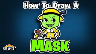 How To Draw Jim Carrey from The Mask (1994 film) | Step by Step Drawing