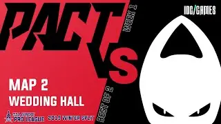 ACTINA PACT vs X6TENCE | Map 2 | ZEPL 2019 Winter Split - Week 1
