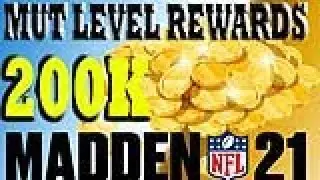 Madden NFL 21 MUT Level Rewards 1-30, How To Make 200k Coins!!! Make Madden Coins!!!!!