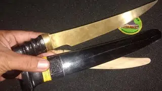pisauan bahan baja kuning