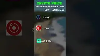 Manta,Render,Near price prediction for April-May 2025 💥