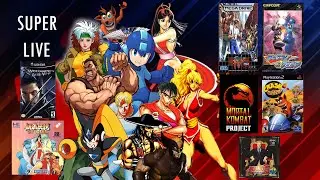 SUPER LIVE! MEGA MAN & BASS, WOLVERINE, CRASH NITRO KART, FINAL FIGHT, MORTAL KOMBAT MUGEN