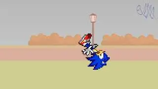 Sonic Vs Shadow (Stick nodes pro sprite animation)