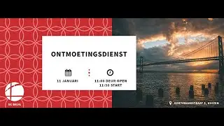 Ontmoetingsdienst 11 januari 2026 | Gods Geest zoekt een thuis | evangelist Roeland Dam, Wageningen